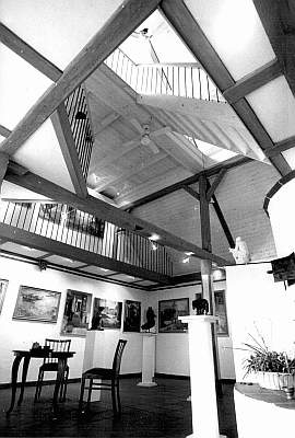 View from bottom, View from bottom up to the roof, &copy;opyright 1994, Sylvio Wyszengrad