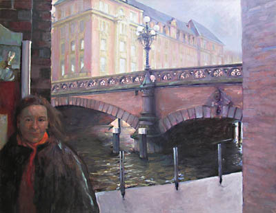 Michael Daum, Heiligengeistbrücke, 2008, Eitempera auf Leinwand, 145,0 cm x 115,0 cm