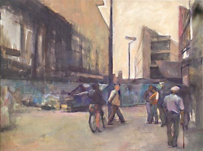 Michael Daum, Ulm, 2007, Eitempera auf Leinwand, 80,0 cm x 60,0 cm